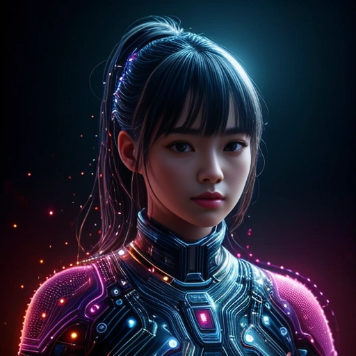 Pao mise en page internet vidéo illustration 3d serveur IA générative AI freelance paris studio de création magazines F2O17TD0